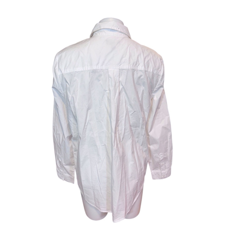 Women's Style&co Button-Up Shirt Size L White - Picture 2 of 3